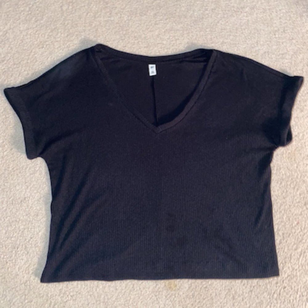 BP V-Neck T-Shirt Top, Black, Large, Nordstrom